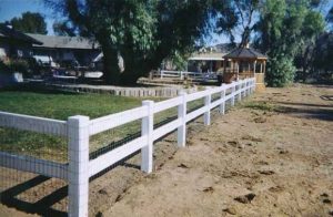 Vinyl Ranch Rail