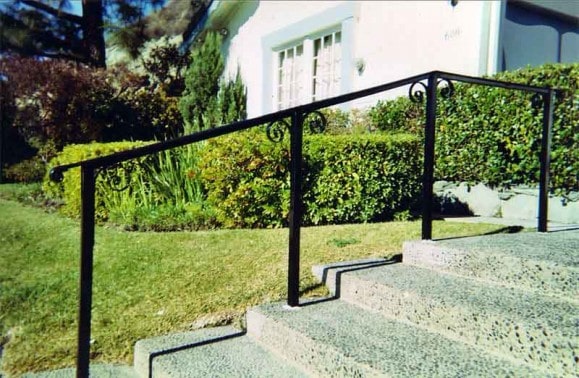 Custom Iron Handrail