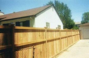 Butted Wood Fence 3 Trims