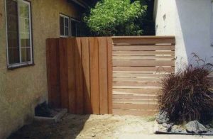 Horizontal Wood Fence 1